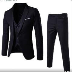 Costume Fashon pour Homme, 3 Pièces.