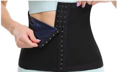 Support Flat Belly Girdle Body Shapewear Wrap Belt Corset For Tummy Control