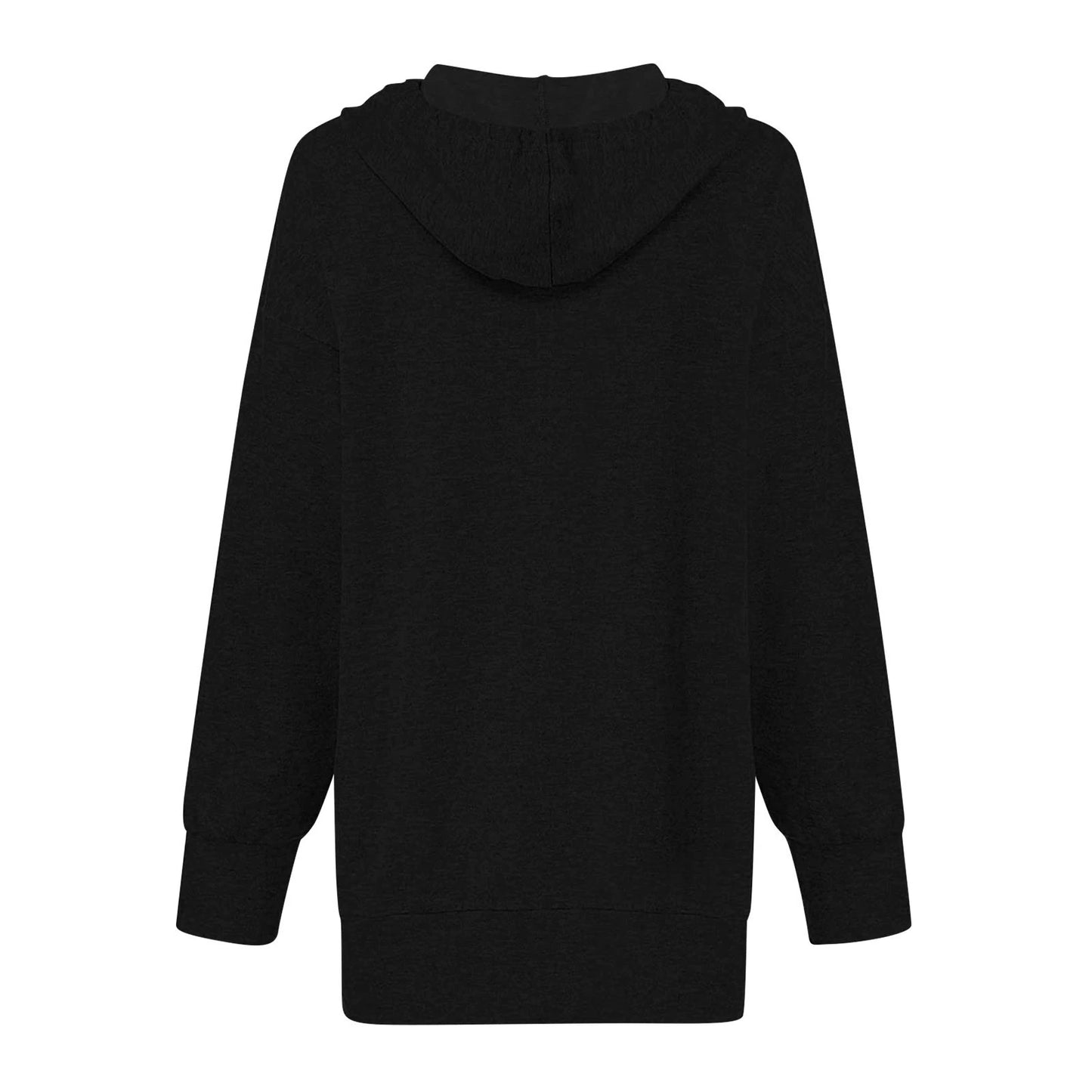 Fashion European and American Style Solid Color Pocket Sweater Dress