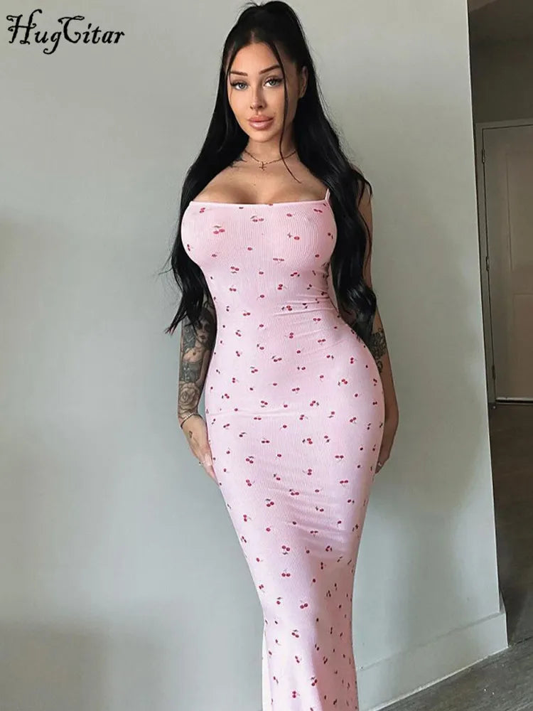 Sexy Bodycon Maxi Prom Dress Women Outfits Birthday Beach Festival