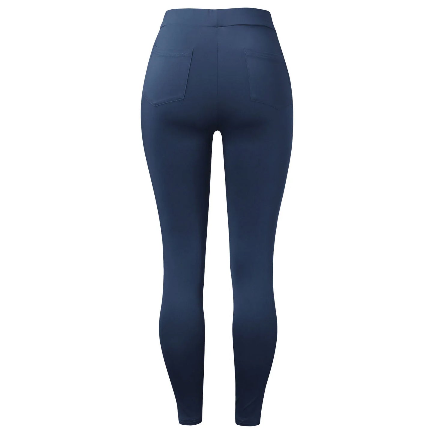 All-Season Elegant Solid Leggings Hollow Out Women Pants High Waist Trousers