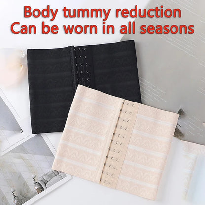 Support Flat Belly Girdle Body Shapewear Wrap Belt Corset For Tummy Control