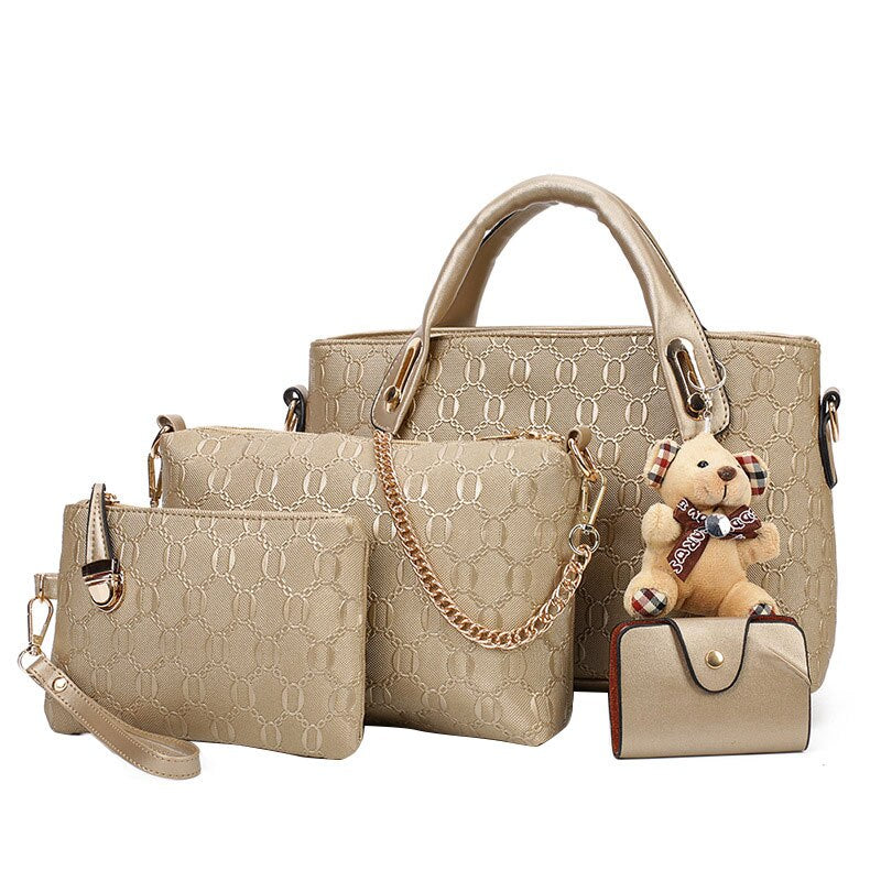 Set Women Elegant Handbag Shoulder Bag Fashion