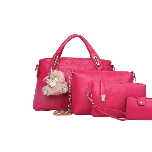 Set Women Elegant Handbag Shoulder Bag Fashion