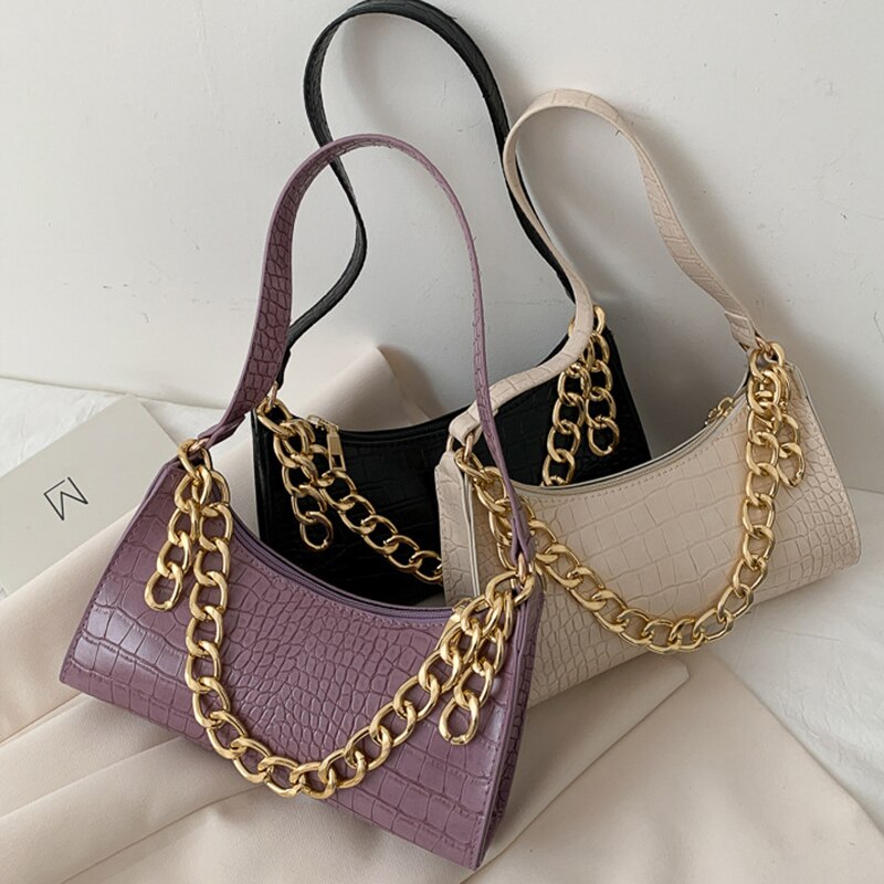 Fashion Bags For Women Trendy Vintage Handbag Female Small Subaxillary Bags Casual