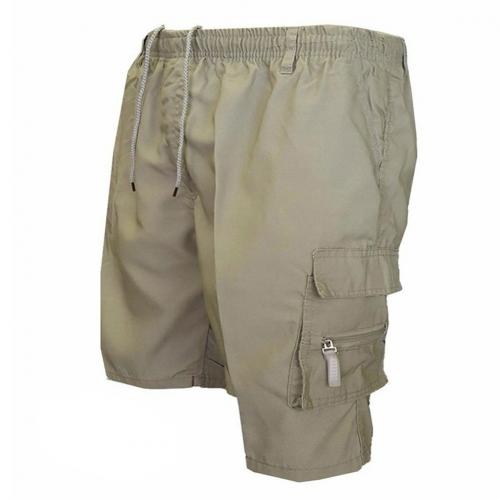 Casual Summer Men Multi-pockets Drawstring Baggy Cargo Shorts Pants Shorts Pants