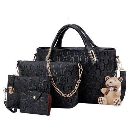 Set Women Elegant Handbag Shoulder Bag Fashion