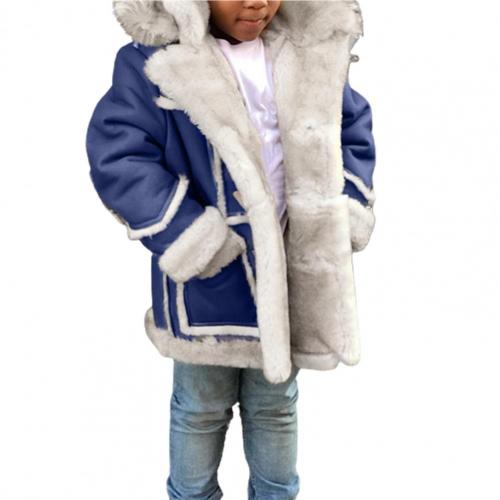 Faux Fur Jacket Boys Clothing Vintage Patchwor Jacket Coat long Tulututu plus