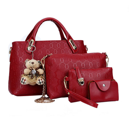 Set Women Elegant Handbag Shoulder Bag Fashion