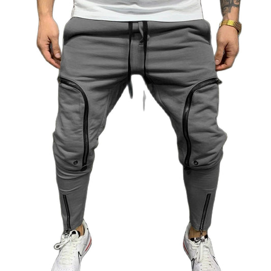 Hot Selling Men Foreign Trade New Slim Personality Leisure Sports Pants Jogger Fashion