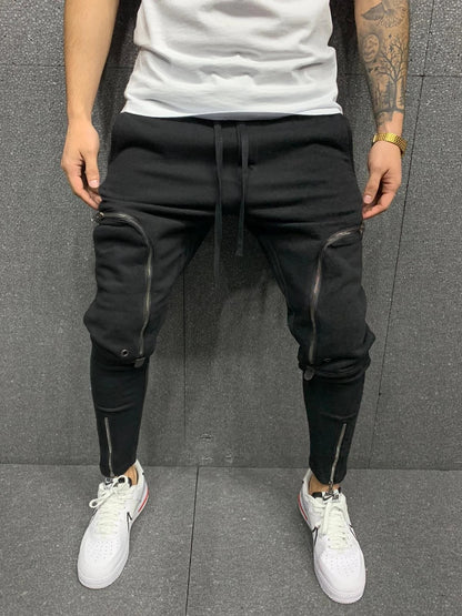 Hot Selling Men Foreign Trade New Slim Personality Leisure Sports Pants Jogger Fashion