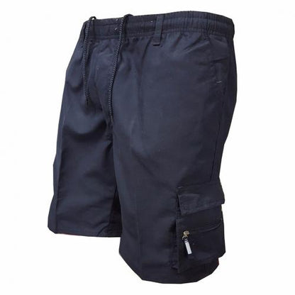 Casual Summer Men Multi-pockets Drawstring Baggy Cargo Shorts Pants Shorts Pants