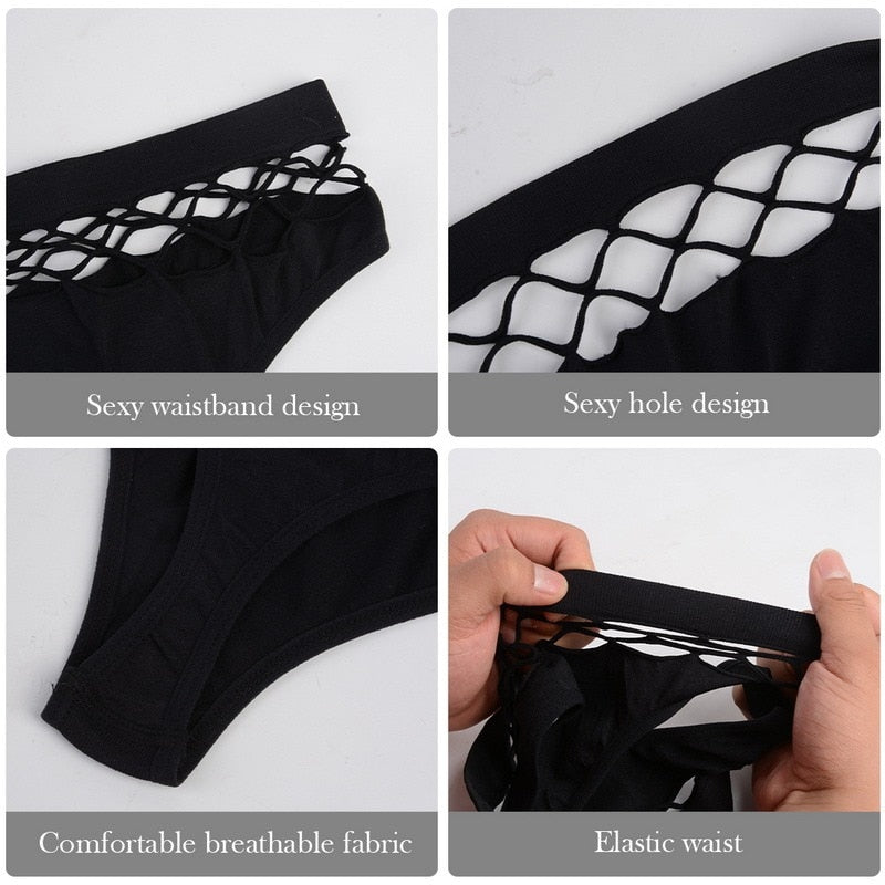 SEXY WOMEN'S THONG PANTIES, LINGERIE BREATHABLE, LADIES THONGS UNDERPANTS