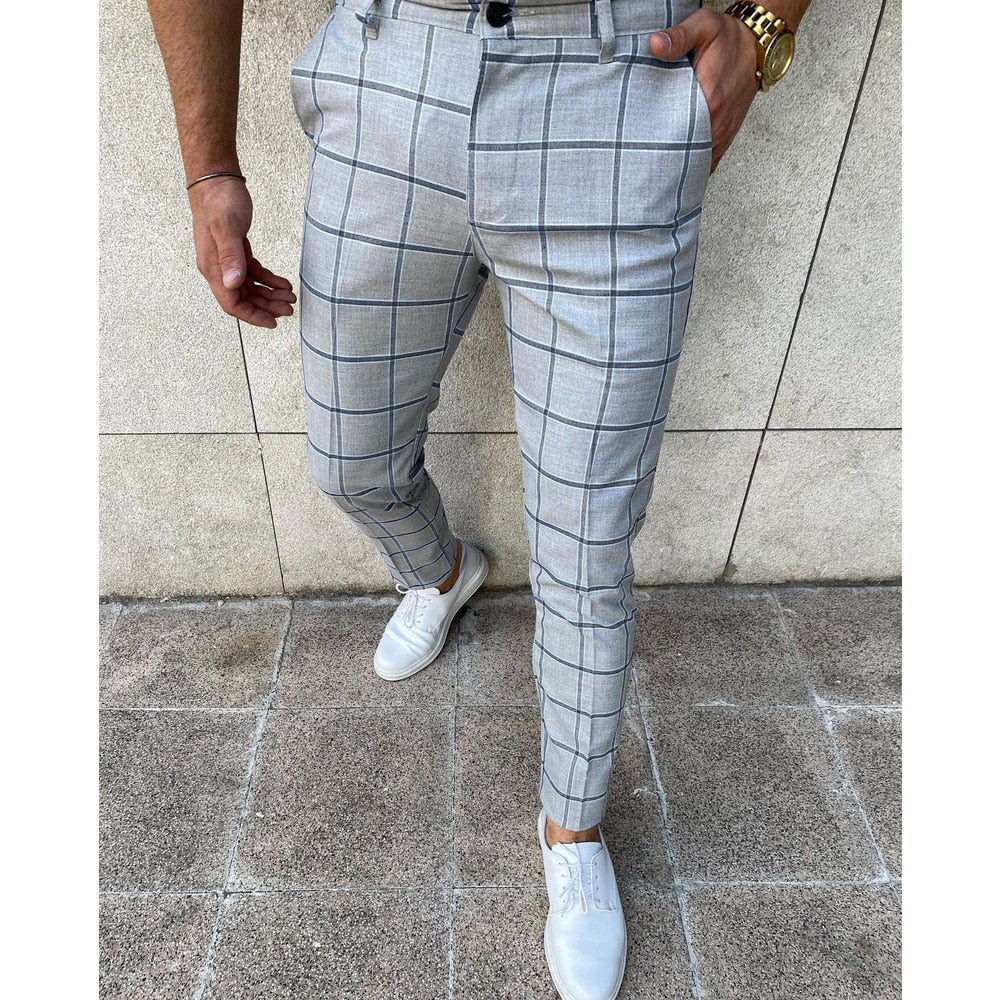 Men&#39;s Pants Business Casual Trouser For Men Korean Fashion Working Clothing New Formal Office Daily Style Pants For Four Seasons