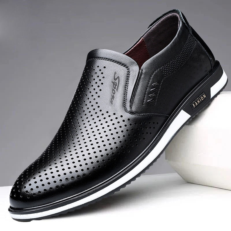 Brand New Fashion Men Loafers Men Leather Casual Shoes High Quality Adult Moccasins Men Driving Shoes Male Footwear Unisex 2022