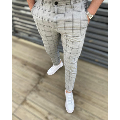 Men&#39;s Office Business Casual Formal Pants Fashion Men&#39;s Classic Straight Pencil Pant New Casual Clothes For Men Hot Sale Working