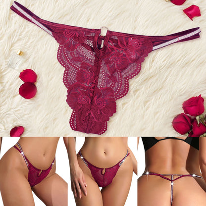 Lace Panties For Women Underwear Cotton Bikini Panties Stretch Sexy Lingerie For Women