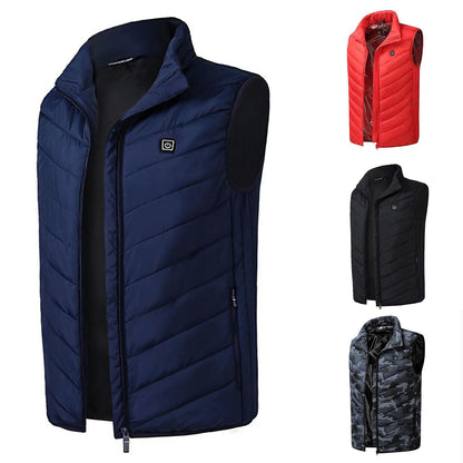 Vest Men Women Sportswear Usb Electric Heated Jacket Heating Vest Thermal Clothing Hunting Vest Winter Heating Jacket Waistcoat