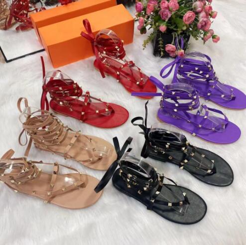 New slippers women fashion all-match casual square toe beach non-slip sandals