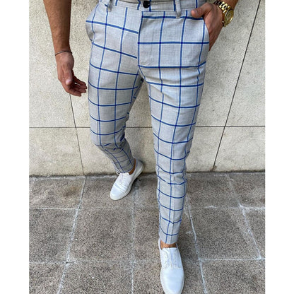 Men&#39;s Pants Business Casual Trouser For Men Korean Fashion Working Clothing New Formal Office Daily Style Pants For Four Seasons