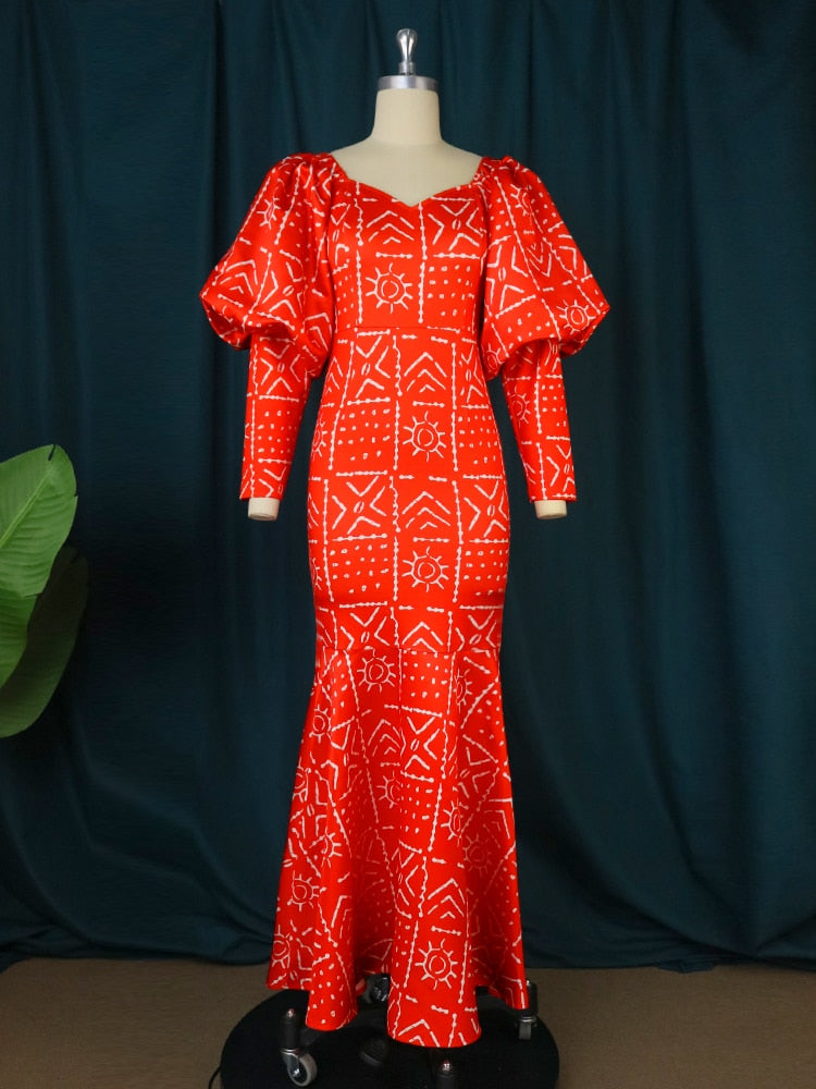 Tulututu plus, maxi long woman dress, vintage celebrate gown