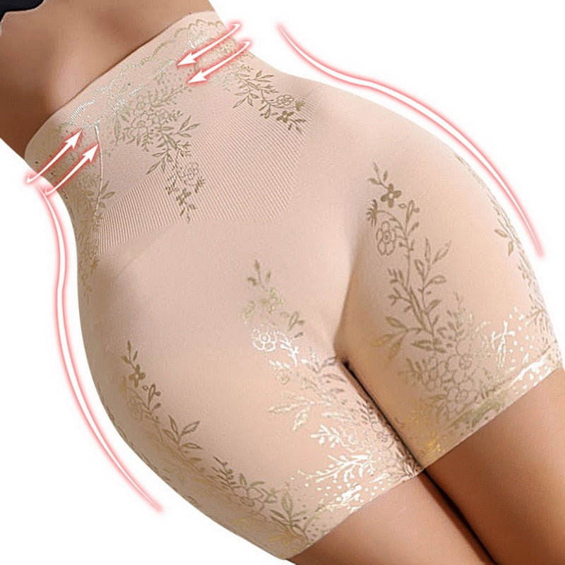 Women  Body Contortions High Waists, Hip Lifts, Gold Stamping Safety Leggings