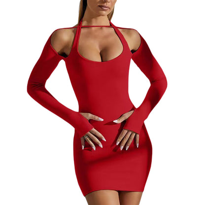 Fashion Womens Dress Sexy Casual Summer Short Mini Dress Party Evening Bodycon Sleeveless Dresses Wine Red Dresses Vestidos