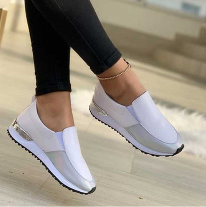 Women Shoes 2022 Summer Casual Sport Shoes Women Fashion sneakers Flats Women Platform Plus Size 43 Loafers zapatillas muje